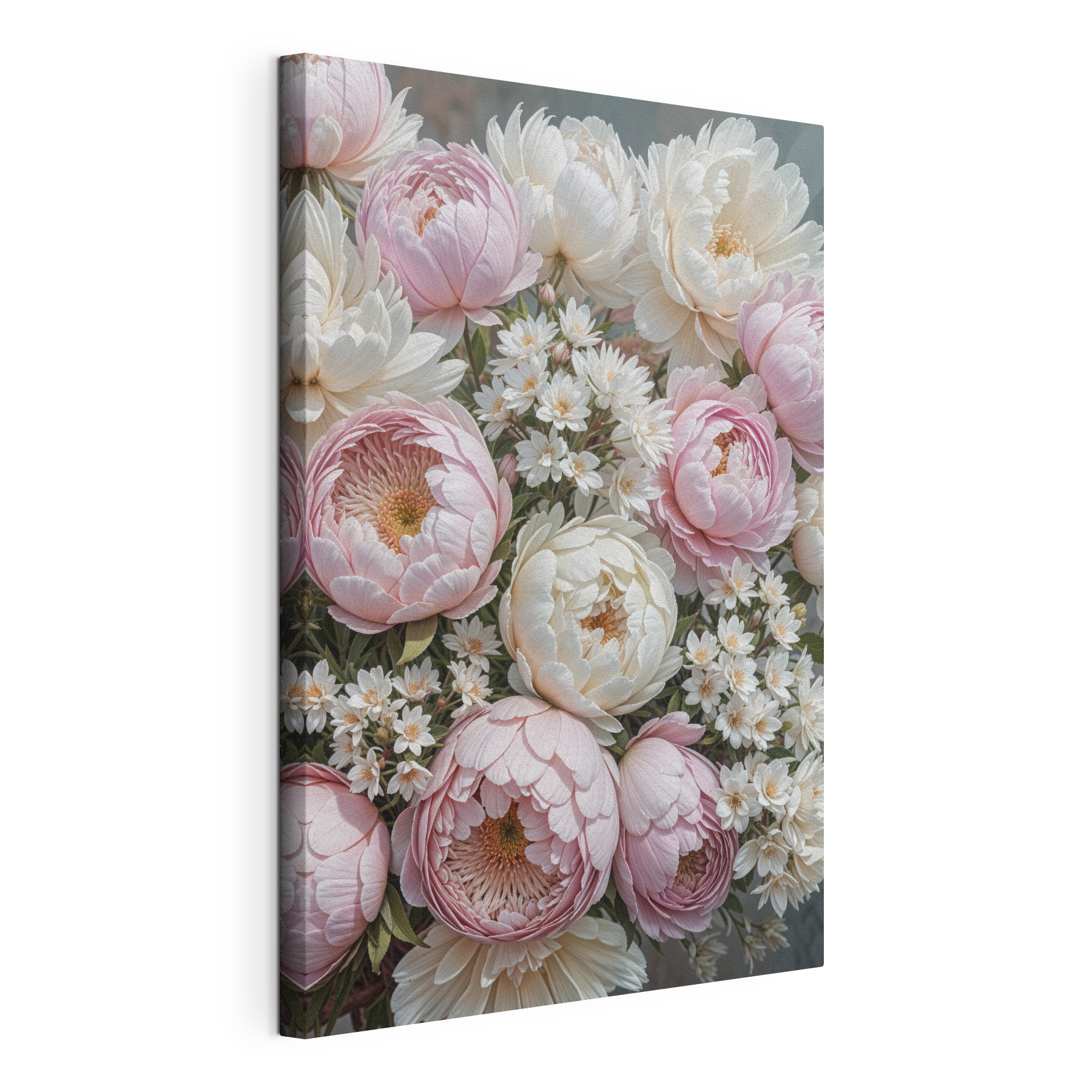 Group of flowers in a bouquet