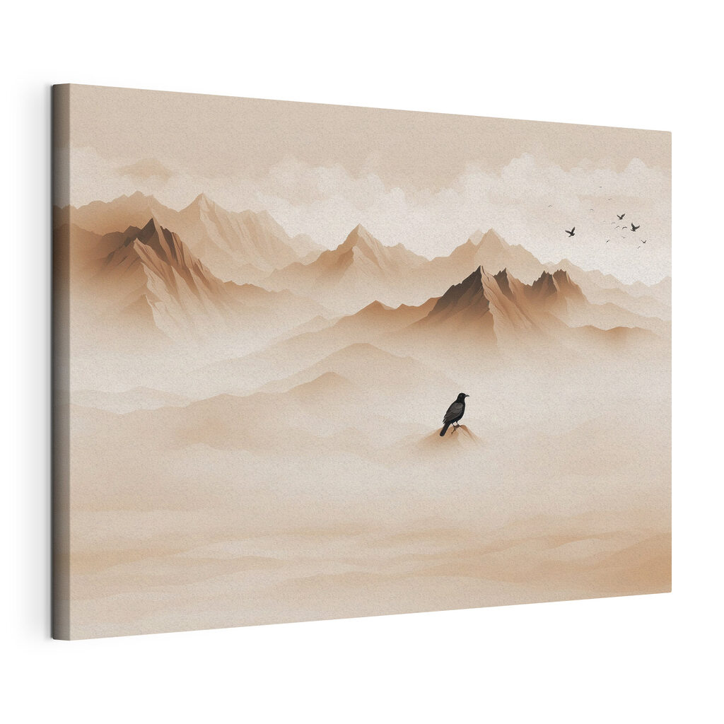 Bird on a mountain top Bird on a mountain top
