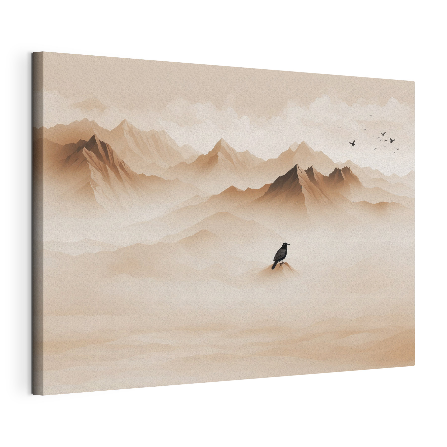 Bird on a mountain top Bird on a mountain top