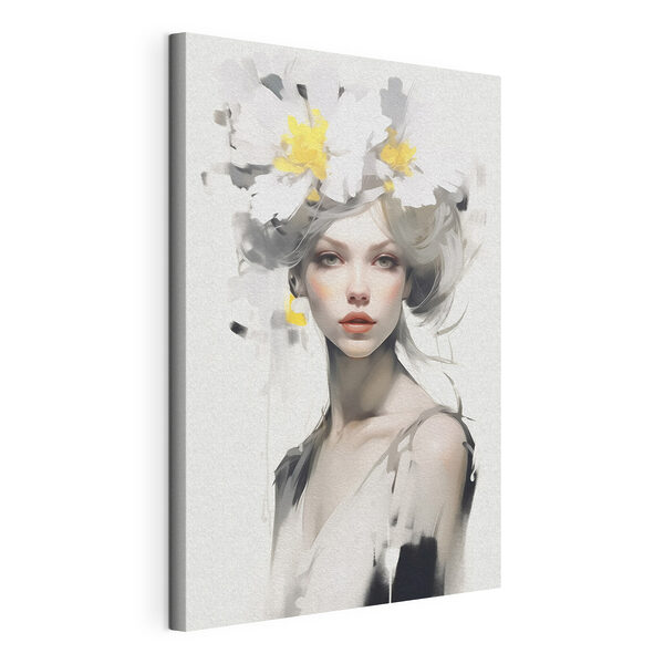 Wandbilder Frau mit Blumen im Haar (Artikelnummer: s41322) Wandbilder Wandbilder Frau mit Blumen im Haar (Artikelnummer: s41322)