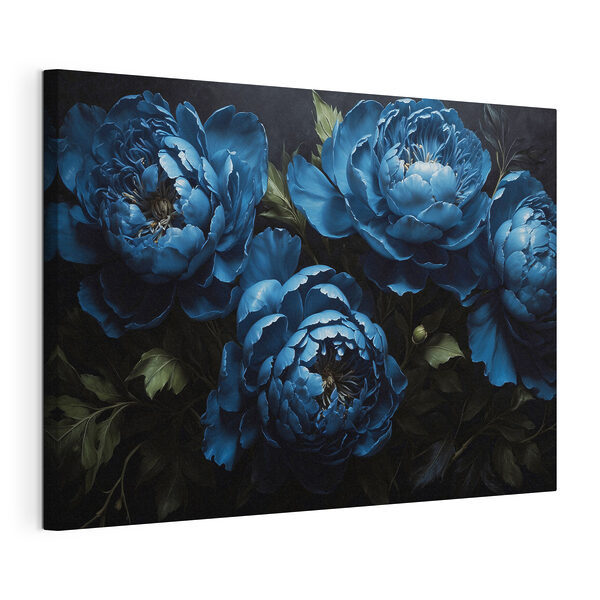 Group of blue flowers