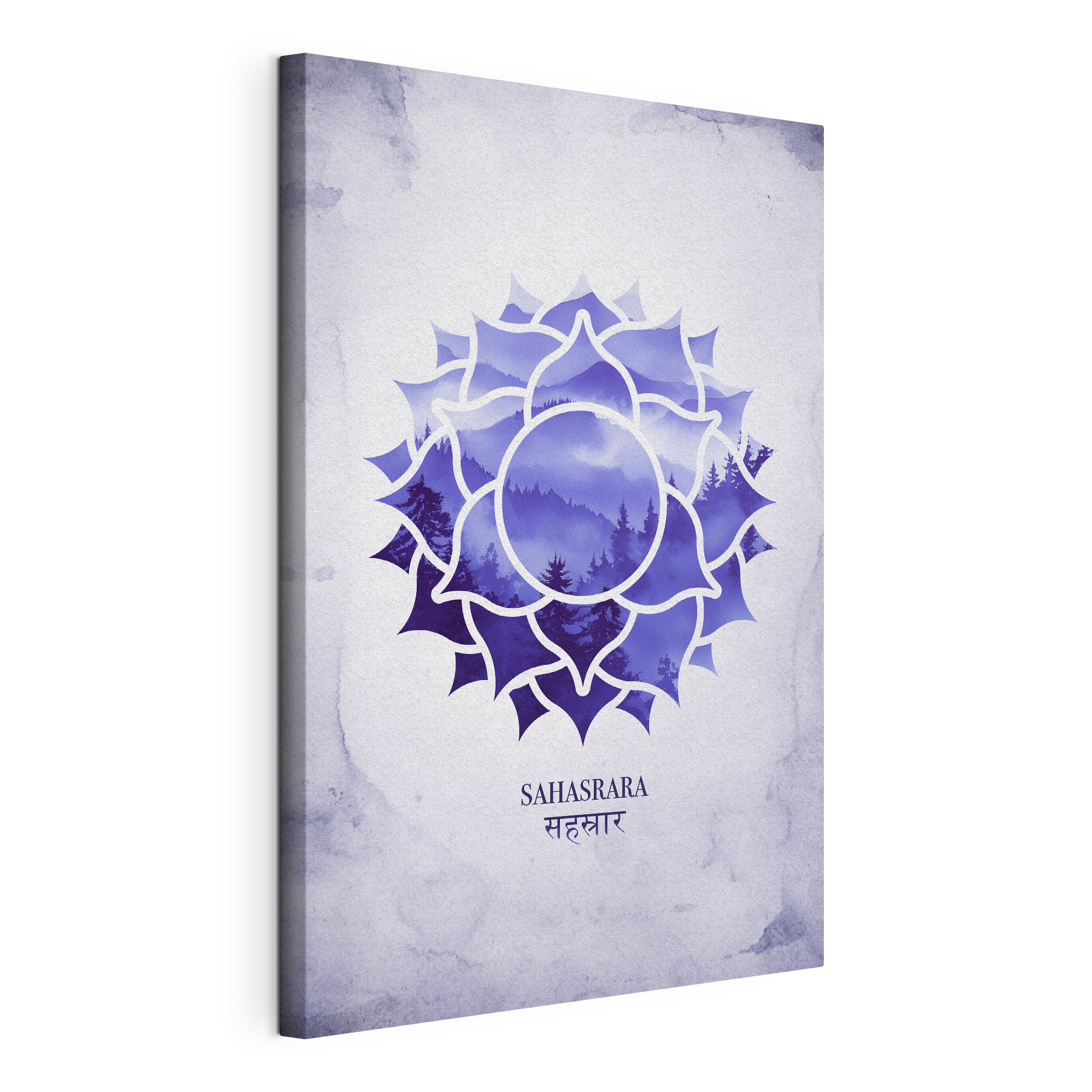 Blue and white flower design Blue and white flower design