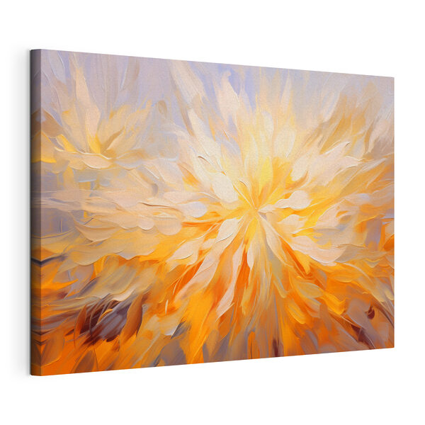 Painting of a flower Painting of a flower