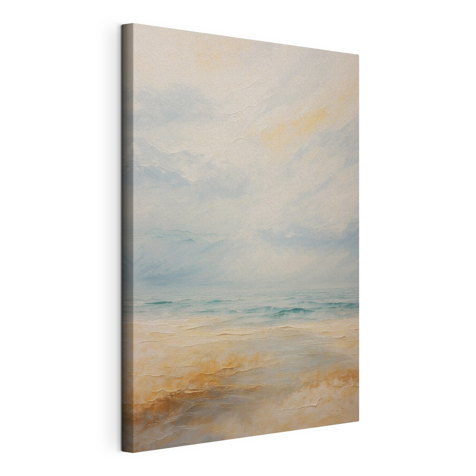 Painting of a beach