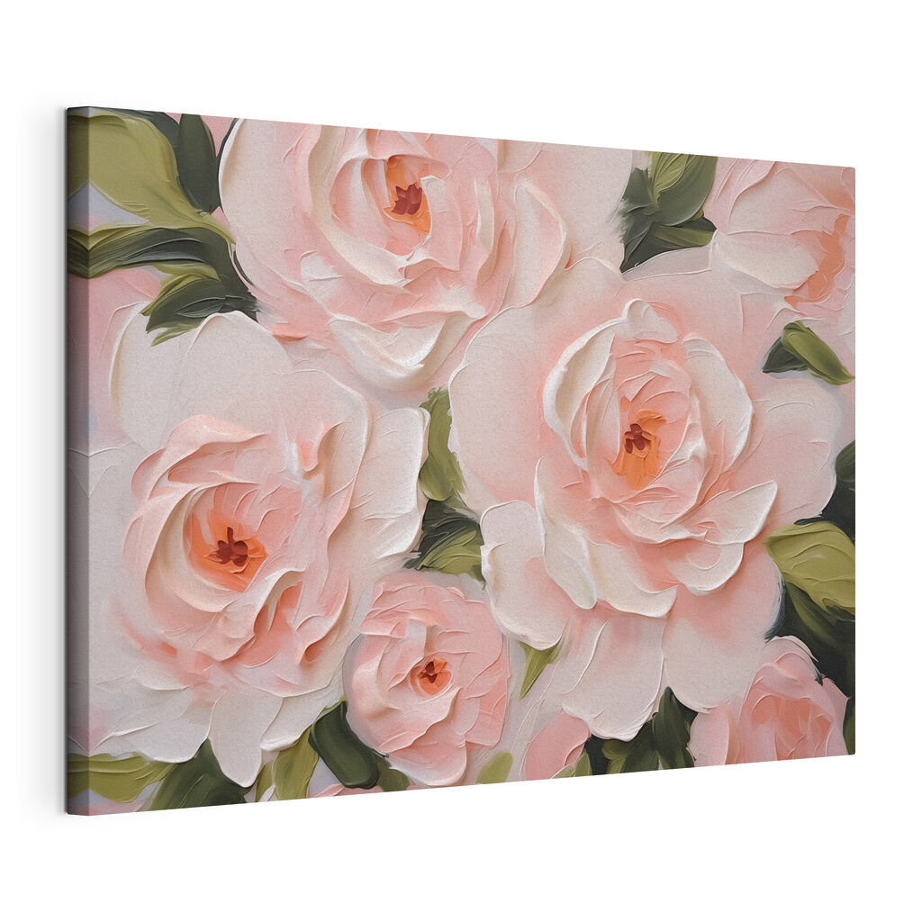 Soft petals in gentle hues