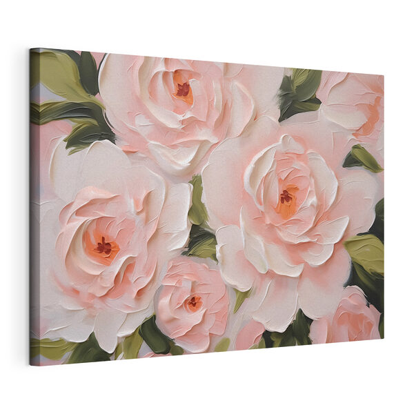 Soft petals in gentle hues
