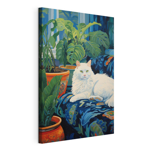 Wandbilder Katze auf einer Couch liegend (Artikelnummer: s43131) Wandbilder Wandbilder Katze auf einer Couch liegend (Artikelnummer: s43131)