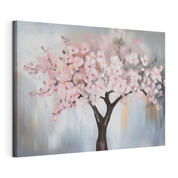 Wandbilder Gemälde eines Baumes mit rosa Blumen (Artikelnummer: s43300) Wandbilder Wandbilder Gemälde eines Baumes mit rosa Blumen (Artikelnummer: s43300)