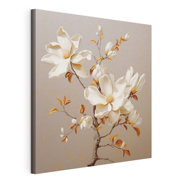 White flowers on a branch