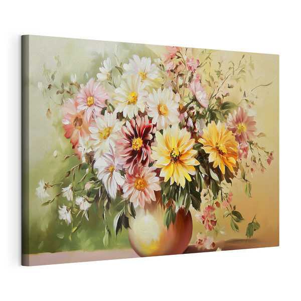 Wandbilder Gemälde von Blumen in einer Vase (Artikelnummer: s43908) Wandbilder Wandbilder Gemälde von Blumen in einer Vase (Artikelnummer: s43908)