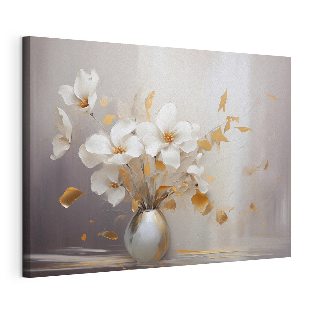 Elegant flowers in a stylish vase
