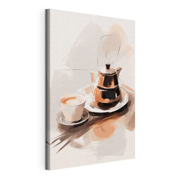 Wandbilder Teekanne und eine Tasse auf einem Teller (Artikelnummer: s44167) Wandbilder Wandbilder Teekanne und eine Tasse auf einem Teller (Artikelnummer: s44167)