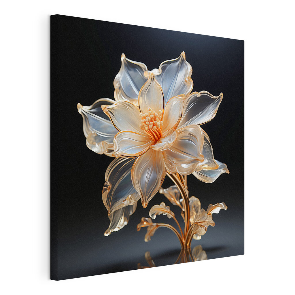Delicate flower in elegant design