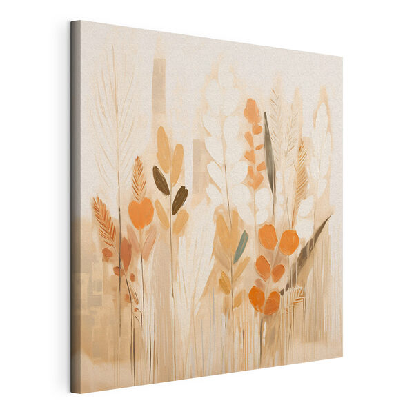 Painting of plants with leaves Painting of plants with leaves