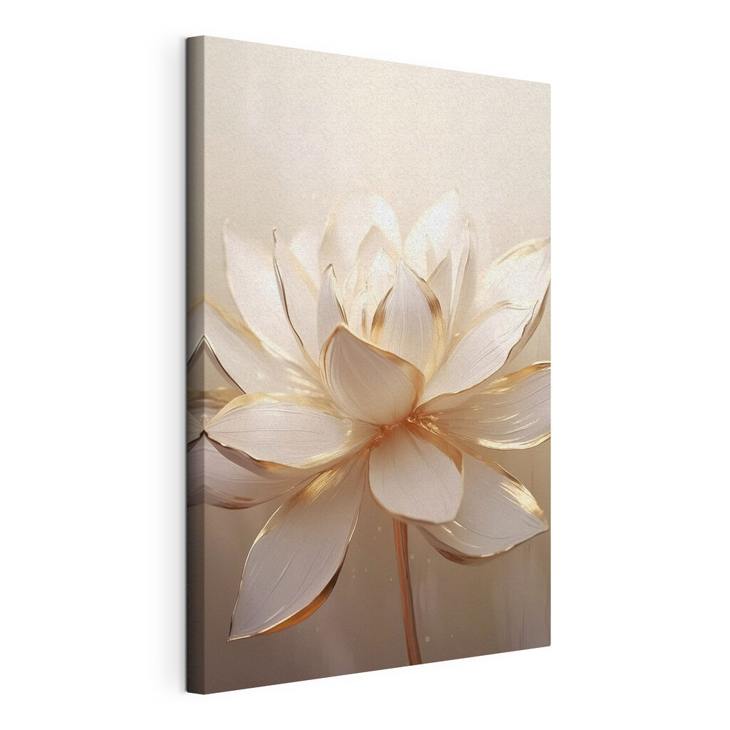 Elegant lotus in soft hues Elegant lotus in soft hues