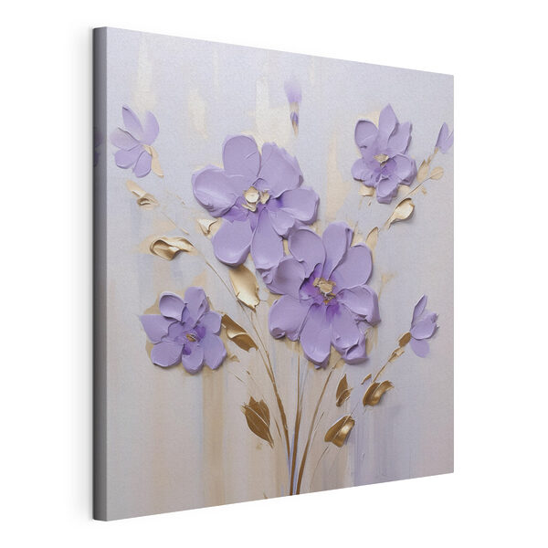 Wandbilder Wandbilder Blumenmalerei an einer Wand (Artikelnummer: s46827)
