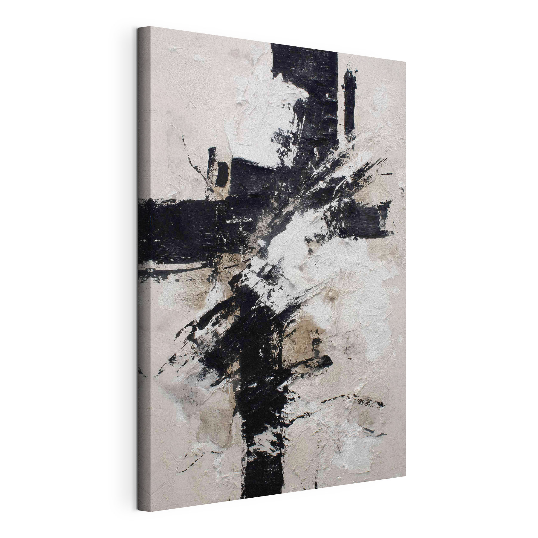 Black and white painting Black and white painting
