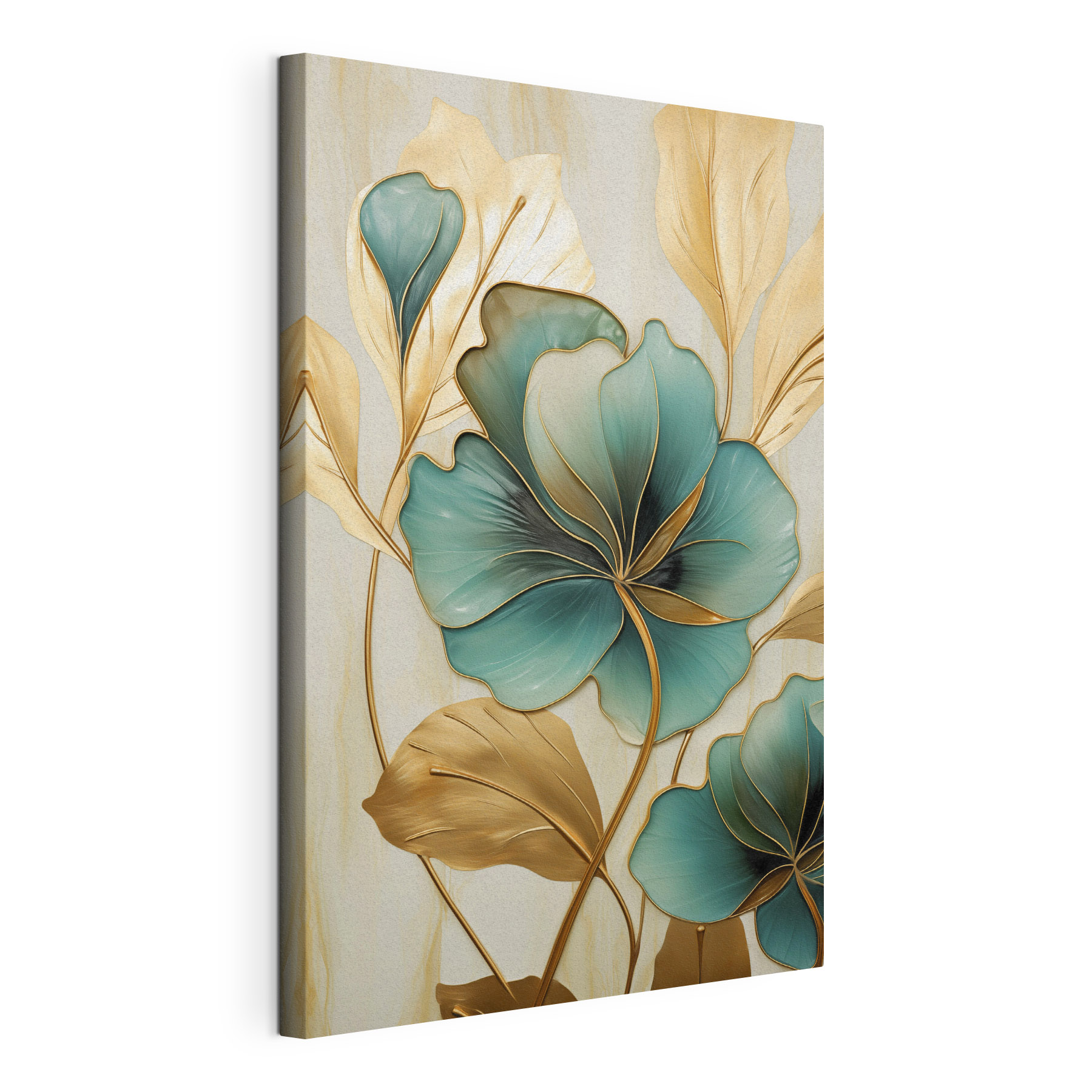 Elegant flora with vivid hues