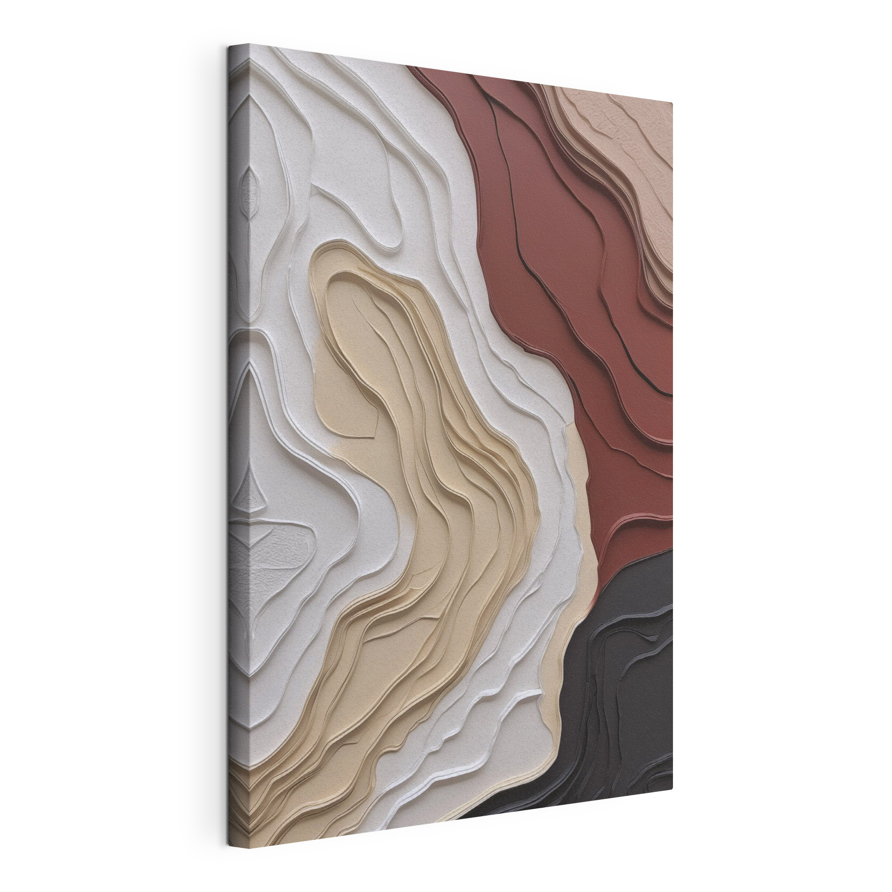 Artistic layers in warm, soft colors Artistic layers in warm, soft colors