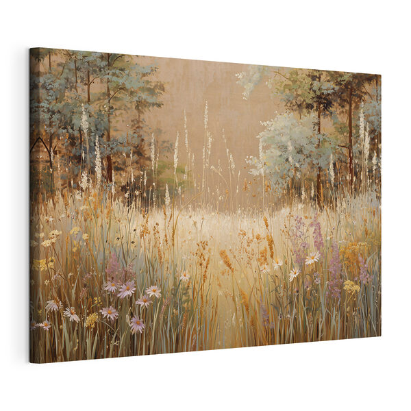 Wandbilder Wandbilder Gemälde eines Blumenfeldes (Artikelnummer: s47887)