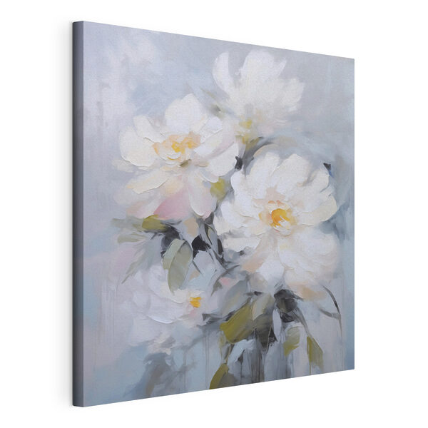 Wandbilder Gemälde mit weißen Blumen (Artikelnummer: s48047) Wandbilder Wandbilder Gemälde mit weißen Blumen (Artikelnummer: s48047)