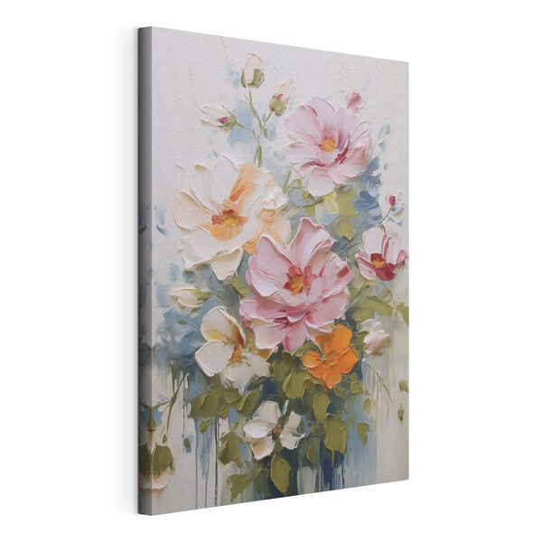 Wandbilder Blumenmalerei auf weißem Untergrund (Artikelnummer: s48057) Wandbilder Wandbilder Blumenmalerei auf weißem Untergrund (Artikelnummer: s48057)
