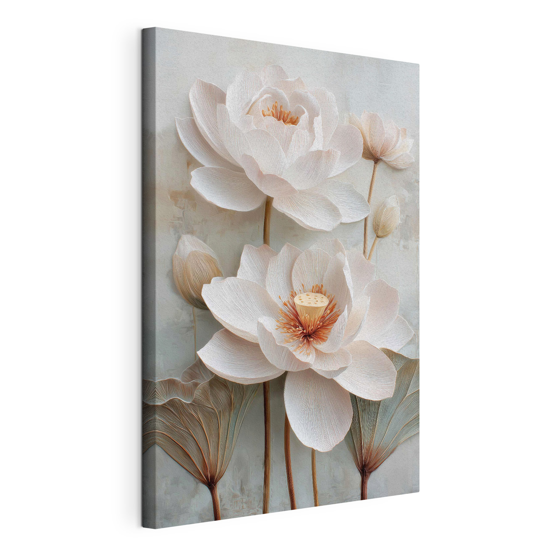 Delicate blooms in soft pastel tones Delicate blooms in soft pastel tones