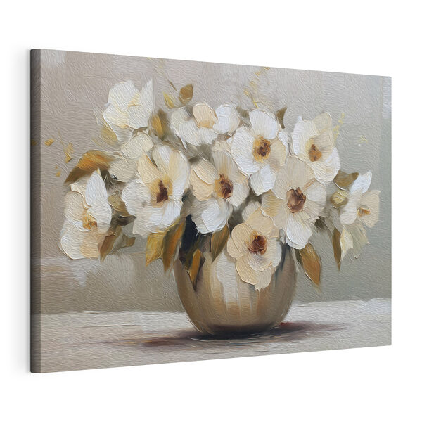 Gemälde von Blumen in einer Vase Wandbilder Gemälde von Blumen in einer Vase