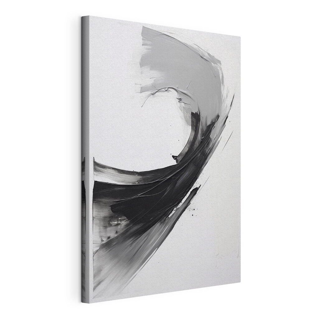 Black and white painting