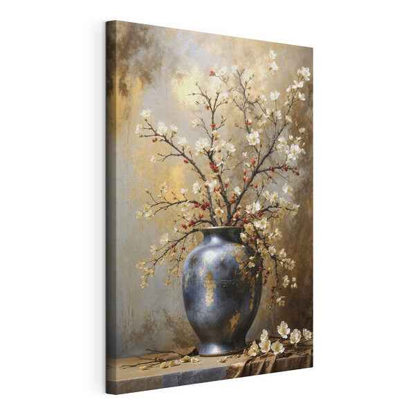 Wandbilder Vase mit weißen Blumen (Artikelnummer: s48361) Wandbilder Wandbilder Vase mit weißen Blumen (Artikelnummer: s48361)