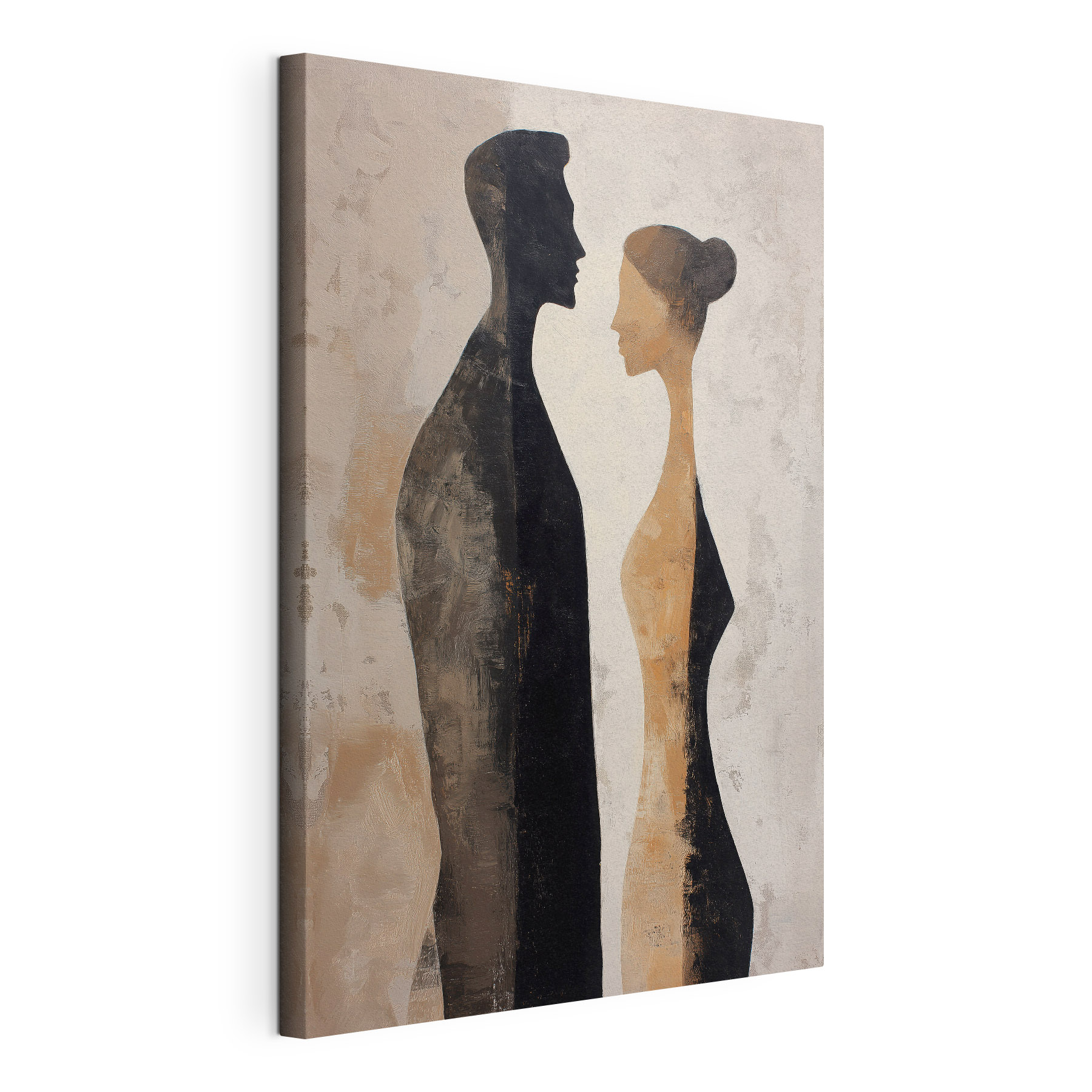 Painting of a man and woman