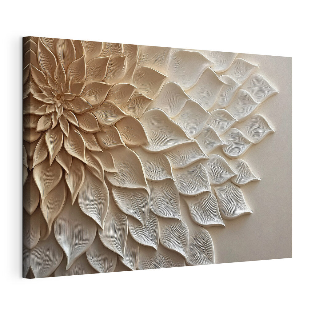 Elegant floral design in soft tones
