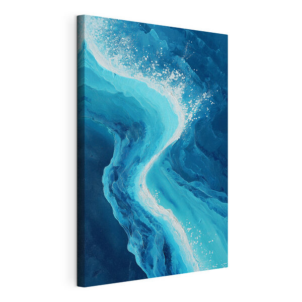 Wandbilder Wandbilder Blaues und weißes Wasser (Artikelnummer: s48452)