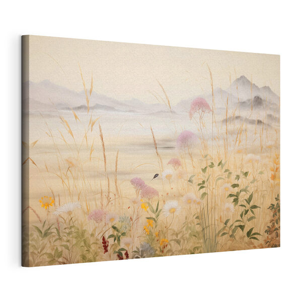 Wandbilder Gemälde mit Blumen und Gras (Artikelnummer: s48480) Wandbilder Wandbilder Gemälde mit Blumen und Gras (Artikelnummer: s48480)