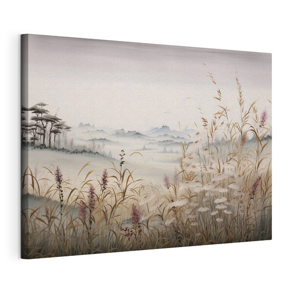 Wandbilder Gemälde einer Landschaft mit Gras und Blumen (Artikelnummer: s48481) Wandbilder Wandbilder Gemälde einer Landschaft mit Gras und Blumen (Artikelnummer: s48481)
