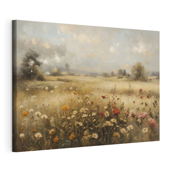 Wandbilder Gemälde eines Blumenfeldes (Artikelnummer: s48491) Wandbilder Wandbilder Gemälde eines Blumenfeldes (Artikelnummer: s48491)