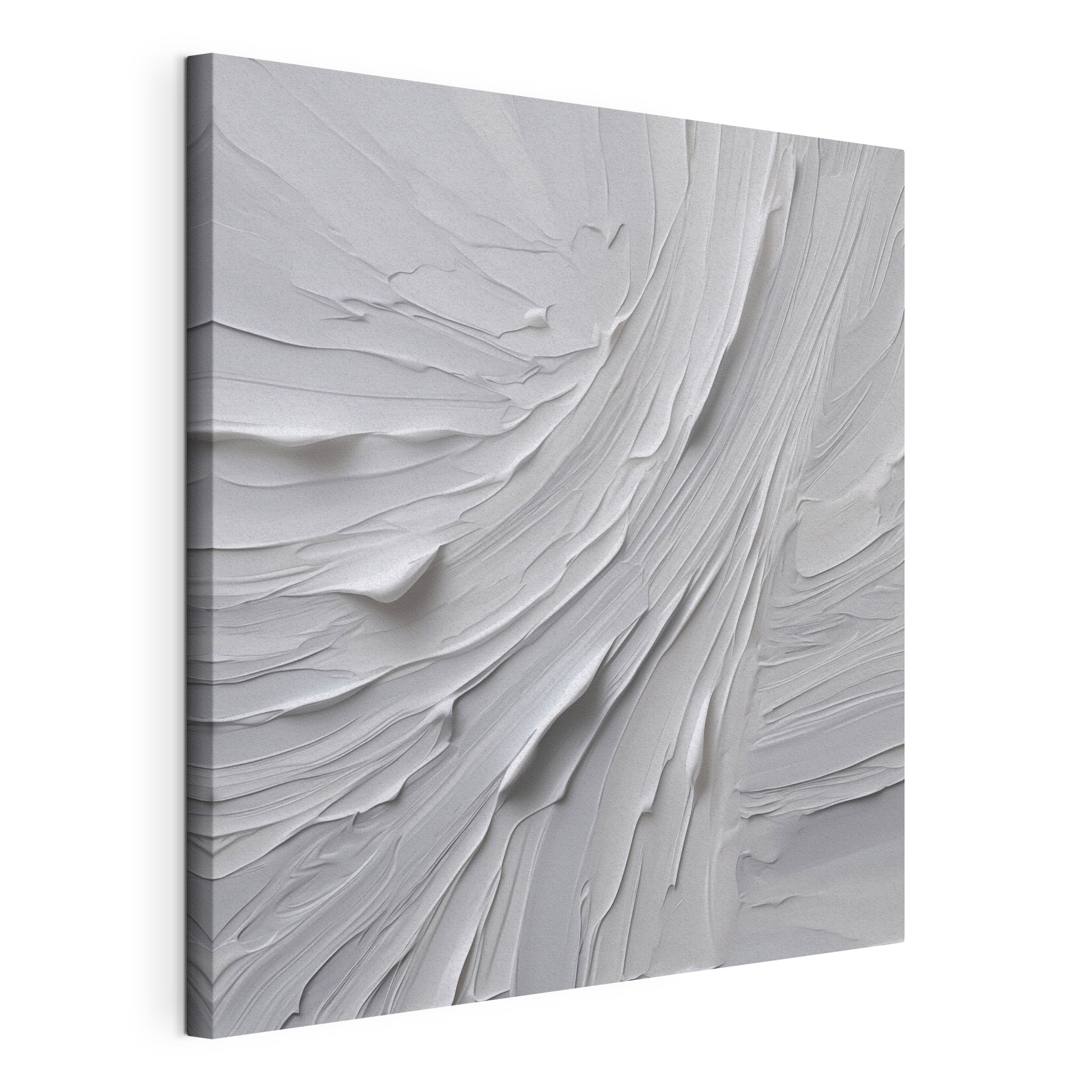 Soft waves of textured paint strokes