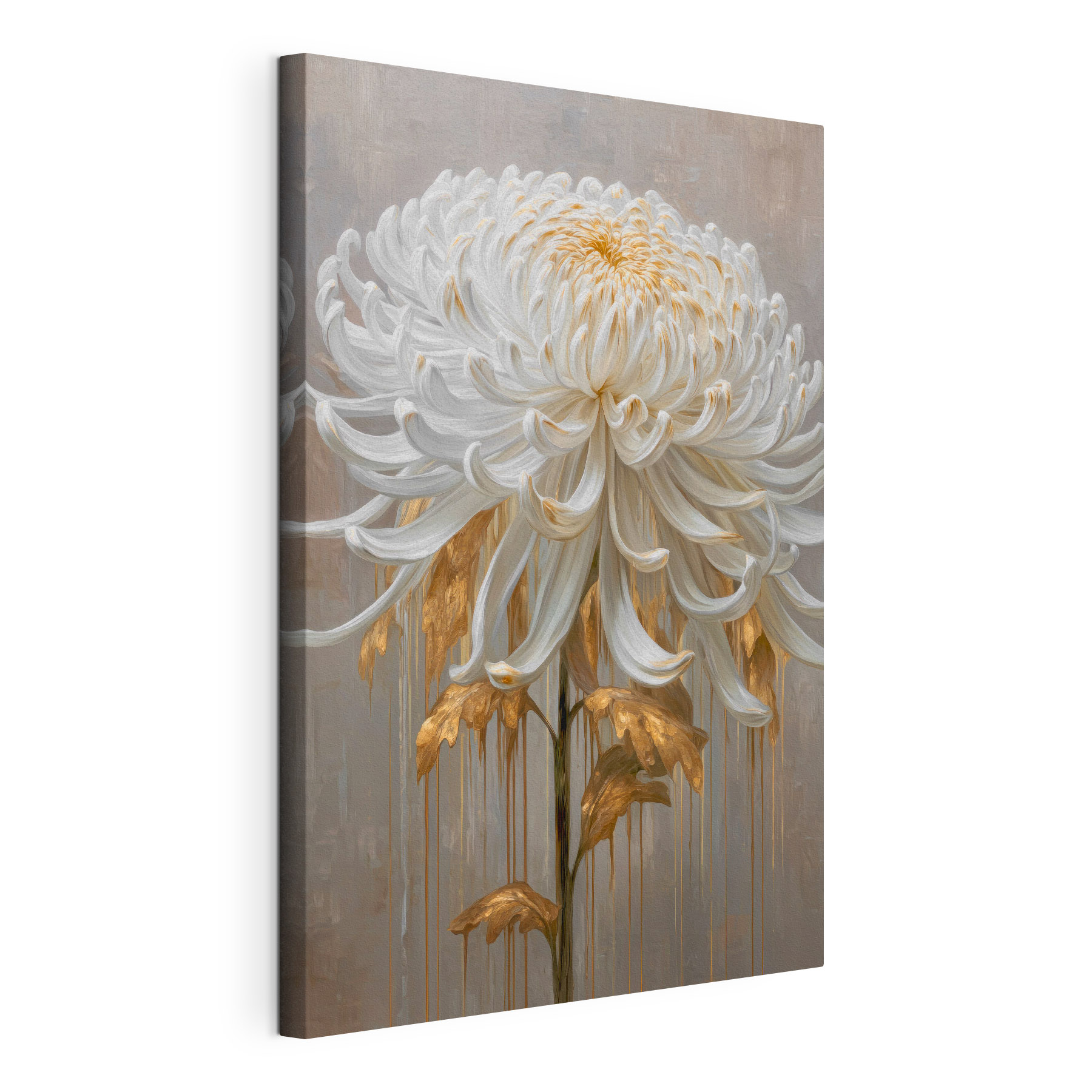 Elegant flower with flowing petals Elegant flower with flowing petals