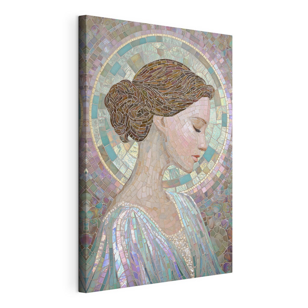 Mosaic of a woman