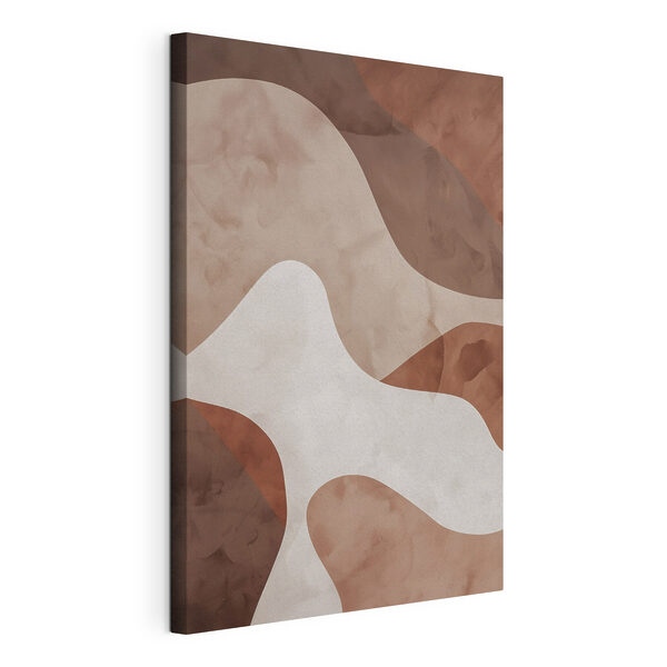 Wandbilder Wandbilder Braune und weiße Wand (Artikelnummer: s48579)