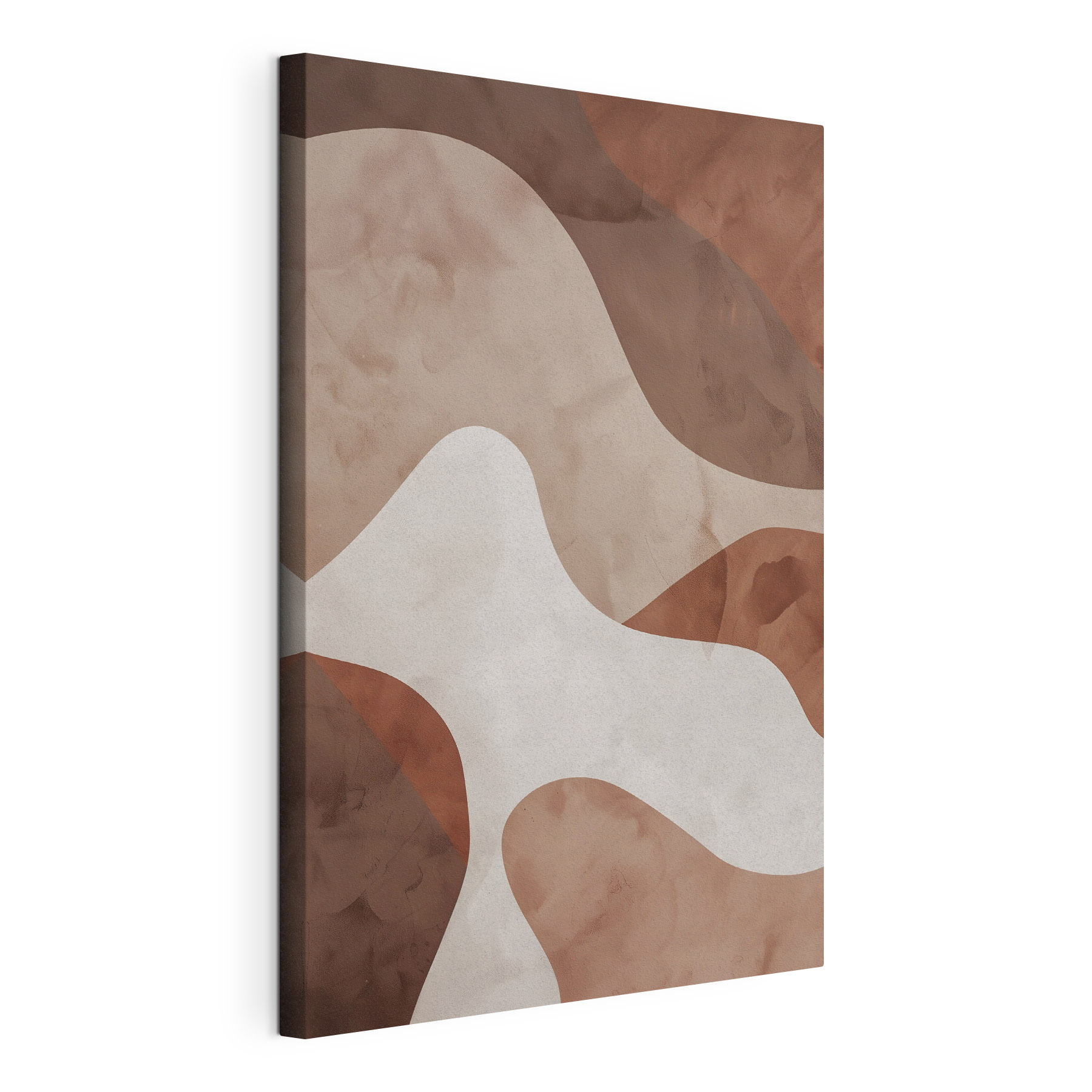 Brown and white wall Brown and white wall