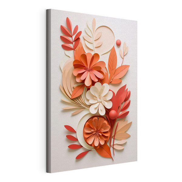 Wandbilder Blumen und Blätter aus Papier (Artikelnummer: s48600) Wandbilder Wandbilder Blumen und Blätter aus Papier (Artikelnummer: s48600)