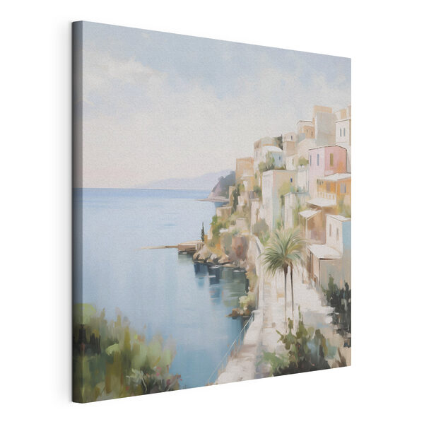 Wandbilder Aquarellbild einer Stadt am Meer (Artikelnummer: s48674) Wandbilder Wandbilder Aquarellbild einer Stadt am Meer (Artikelnummer: s48674)