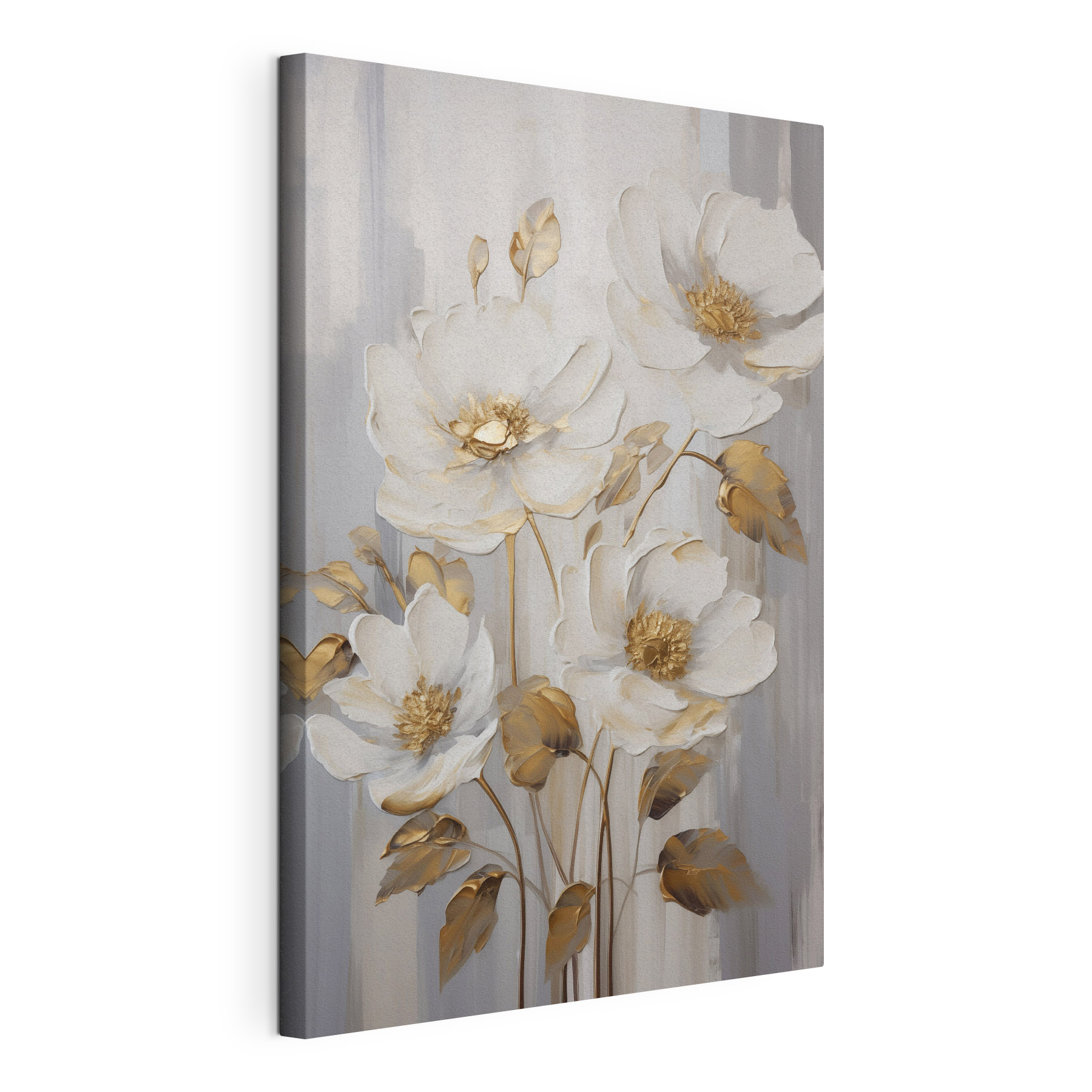 Delicate blooms in serene colors