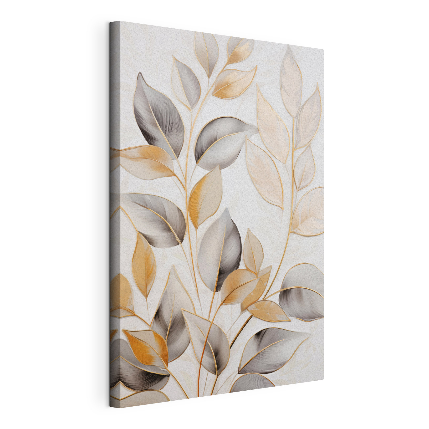 Nature-inspired design with delicate leaves