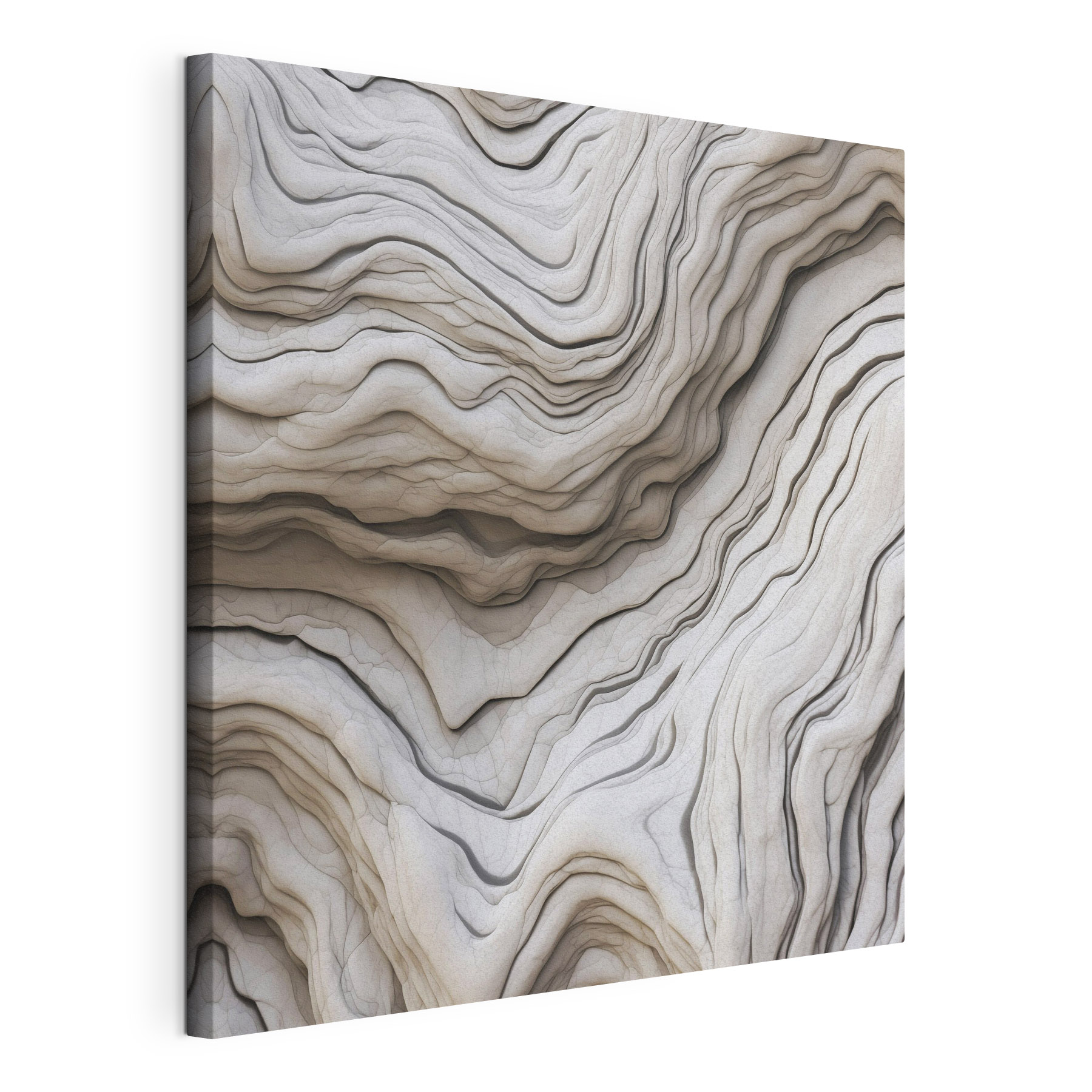 White and grey wavy surface White and grey wavy surface