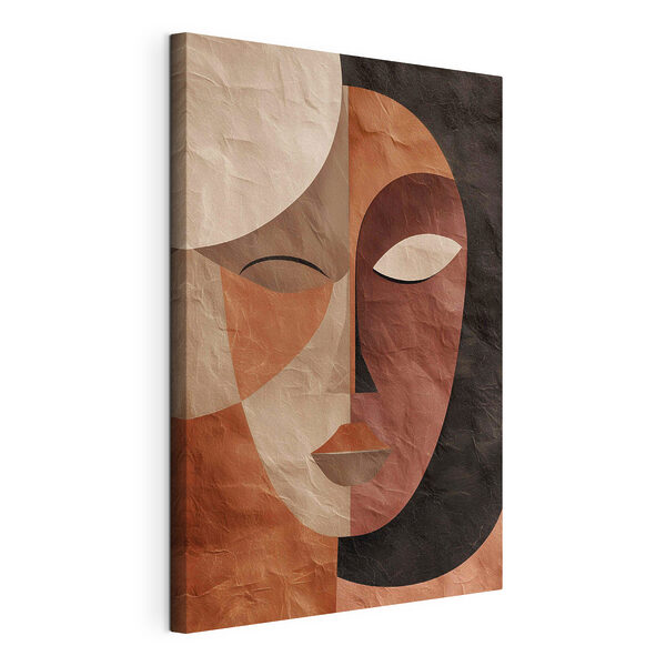 Wandbilder Ein Gesicht, das auf ein Blatt Papier gemalt wurde (Artikelnummer: s48778) Wandbilder Wandbilder Ein Gesicht, das auf ein Blatt Papier gemalt wurde (Artikelnummer: s48778)