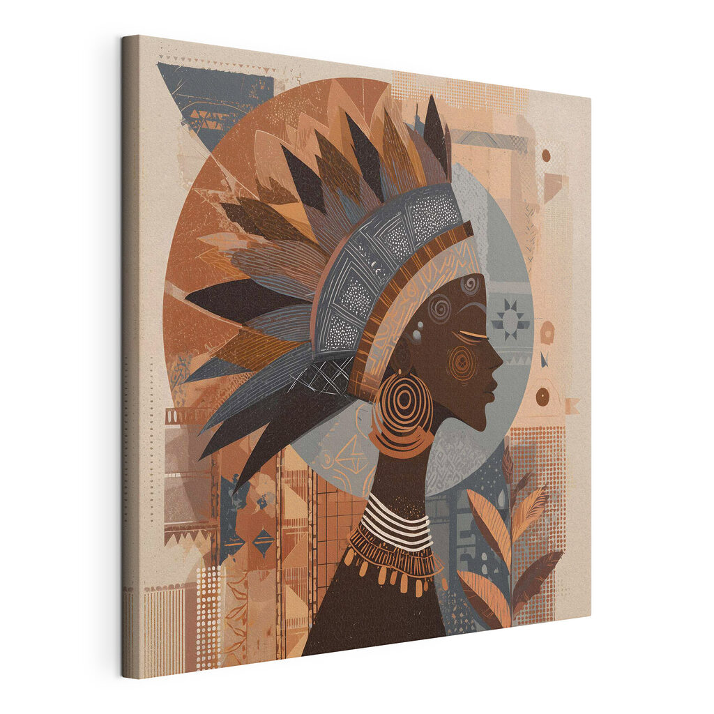 Woman in a headdress Woman in a headdress