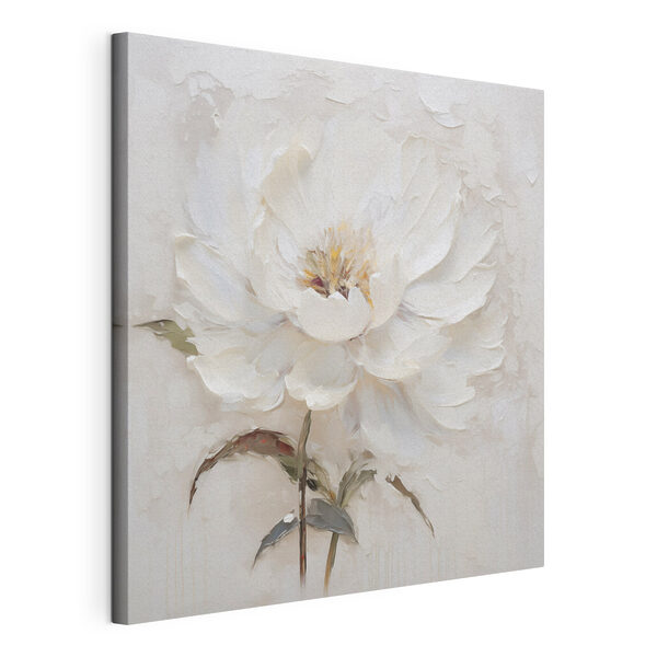 Wandbilder Gemälde einer weißen Blume (Artikelnummer: s48801) Wandbilder Wandbilder Gemälde einer weißen Blume (Artikelnummer: s48801)