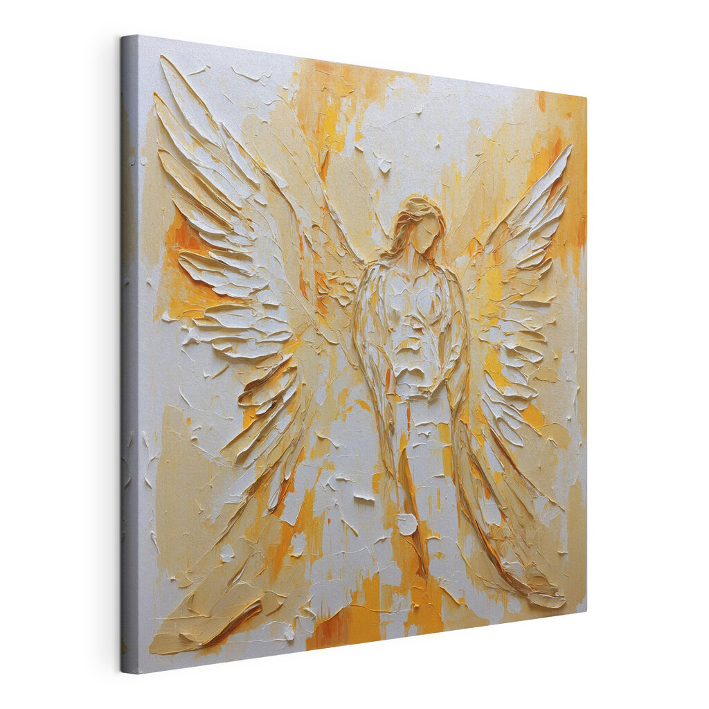 Painting of a woman with wings Painting of a woman with wings